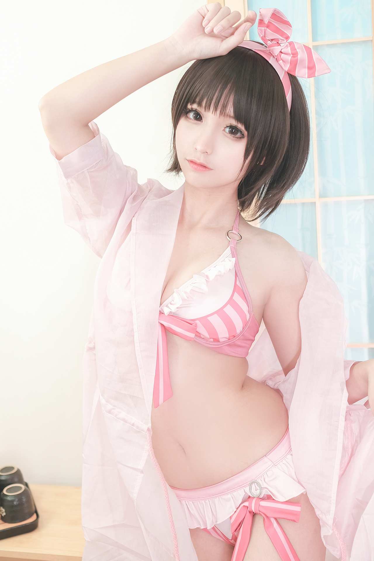 NO.024蠢沫沫加藤惠泳装精彩展现【40P】-可宝主